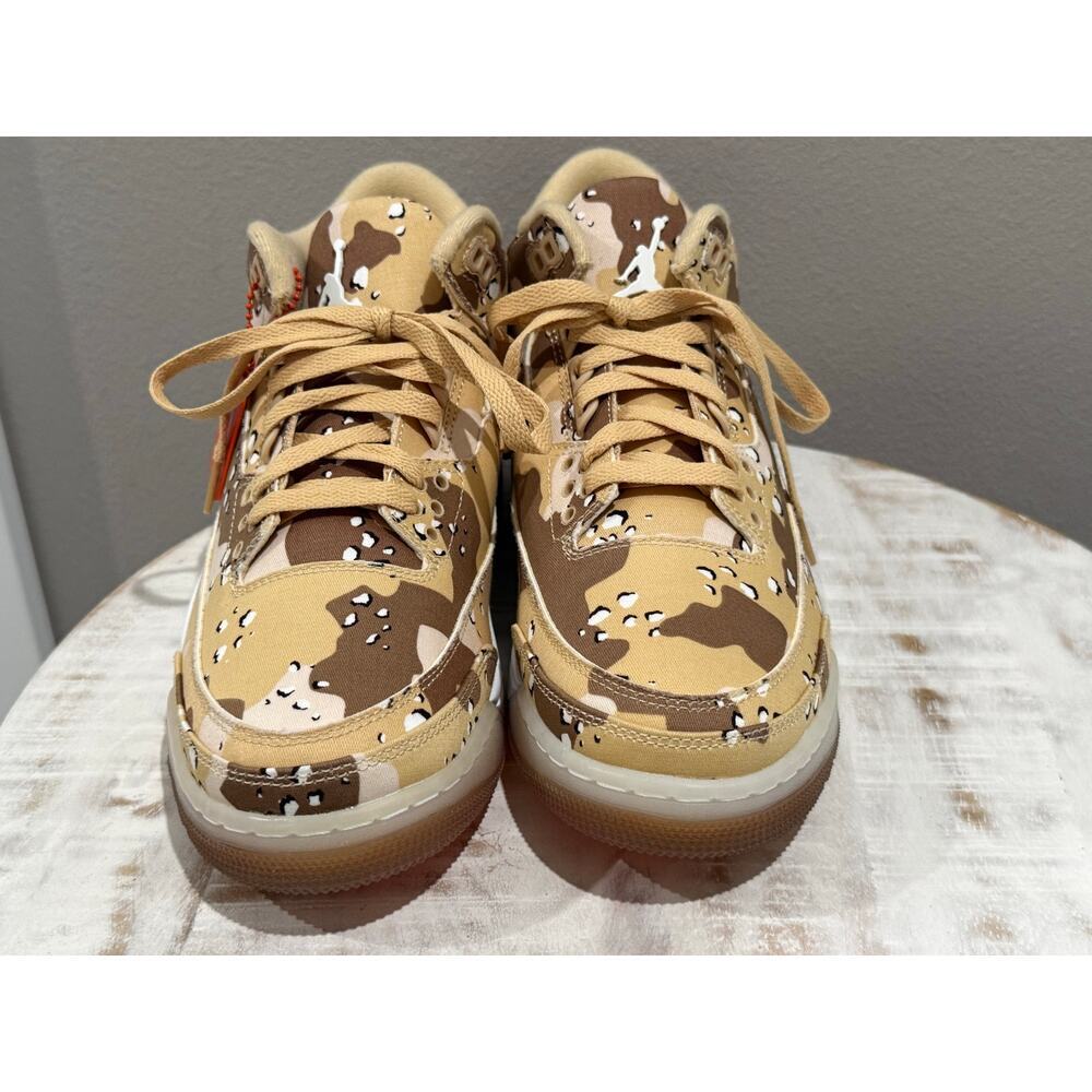 Jordan 3 Retro Desert Camo Size 10w 8.5m HM4301-200 - Picture 3 of 9